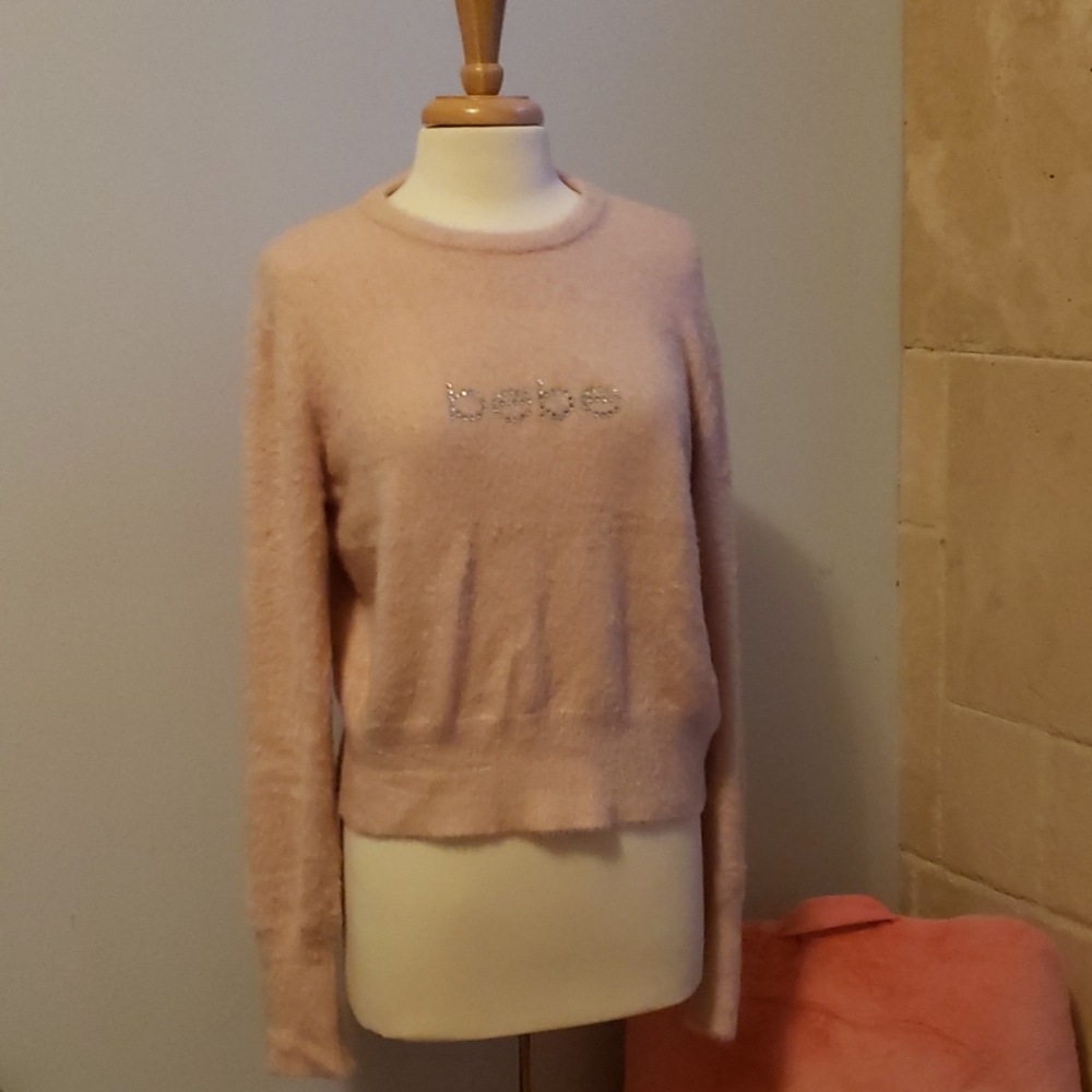 Bebe soft fuzzy sweater